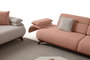 Atelier Del Sofa Bonjo Walnut - Powder Sofá de 3 Plazas